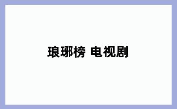 琅琊榜 电视剧